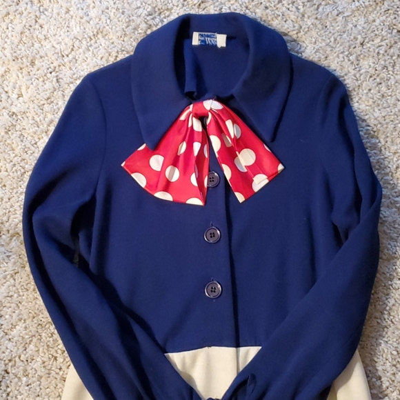 Vintage Double Knit Maxi Dress - Picture 2 of 4